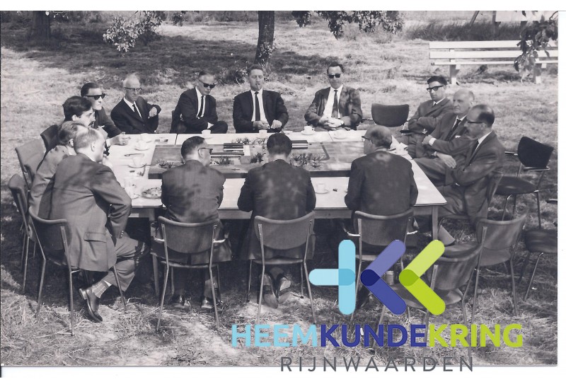 Pannerden Bezoek aan Unilever research Lab. te Duiven juli 1964 Coll. A. Havermans (1)